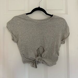 Gray urban outfitters short sleeve shirt